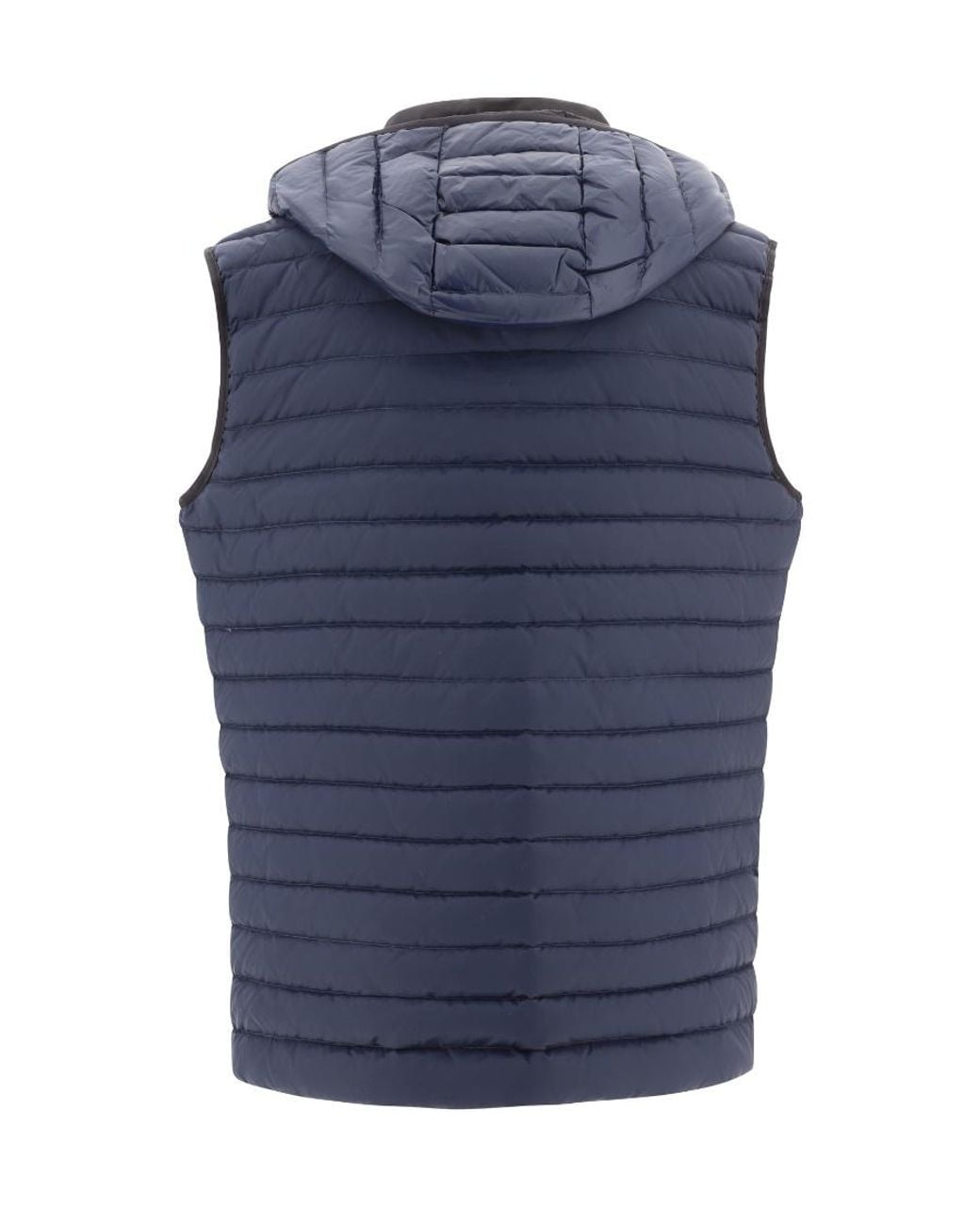 Moose Knuckles Blue Air Down Vest for men