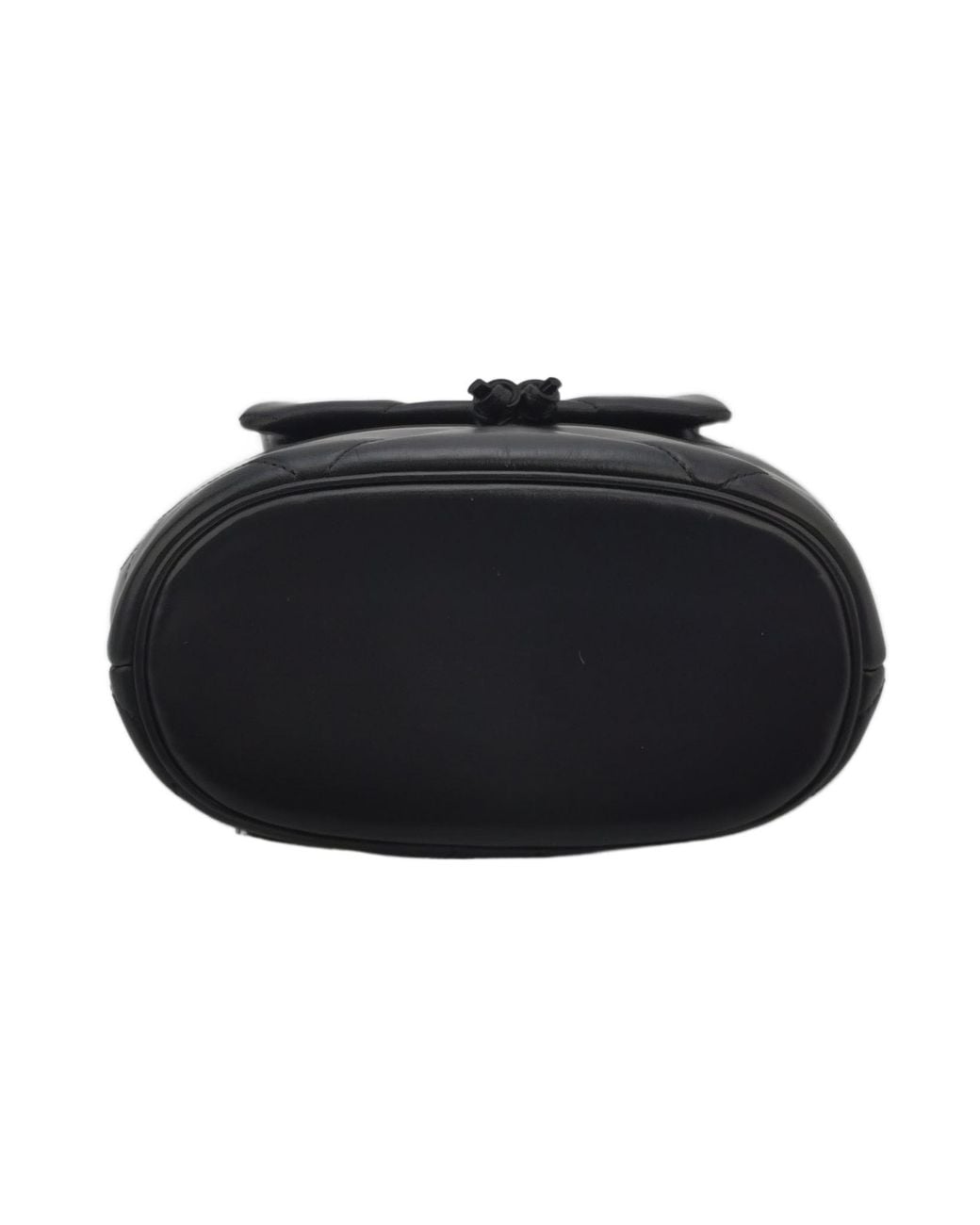 Tory Burch Black Kira Logo Plaque Mini Backpack