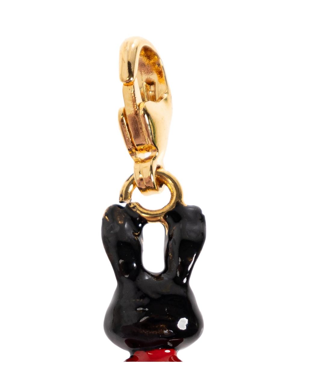 Marni Red Logo Detailed Charm