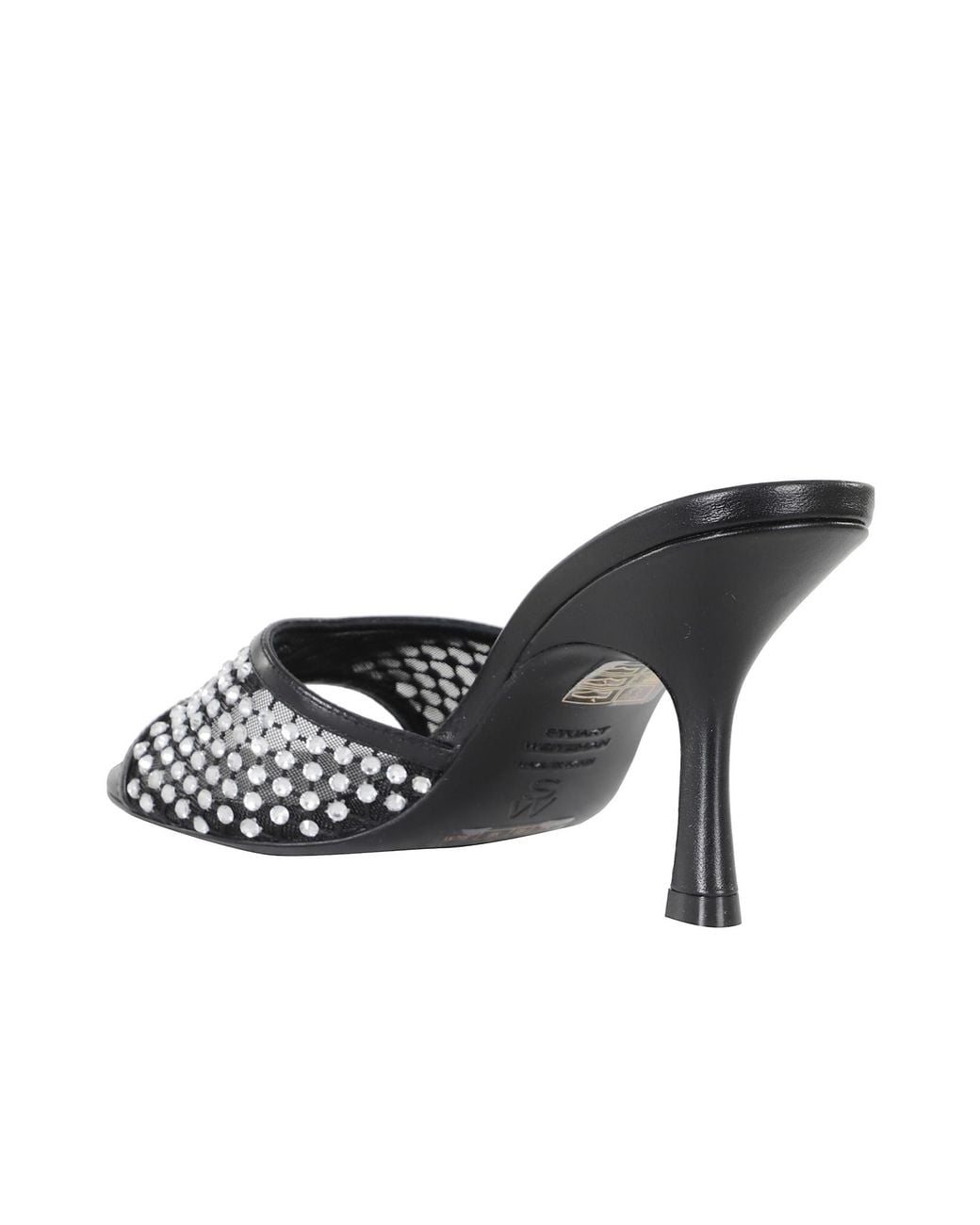 Stuart Weitzman Multicolor Round-Toe High-Heeled Sandals