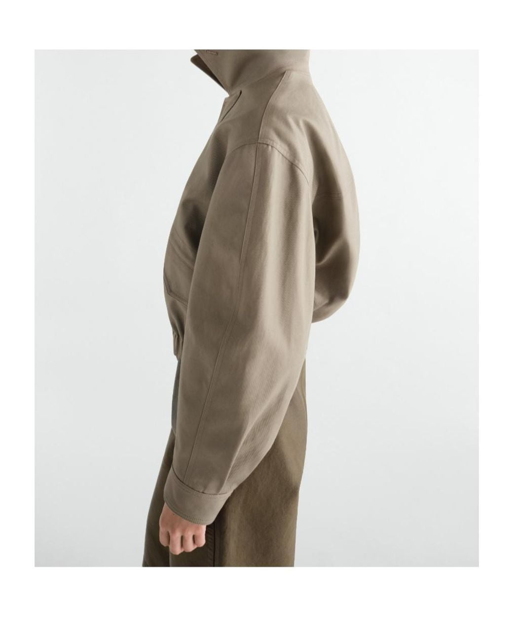 Lemaire Brown Short Blouson