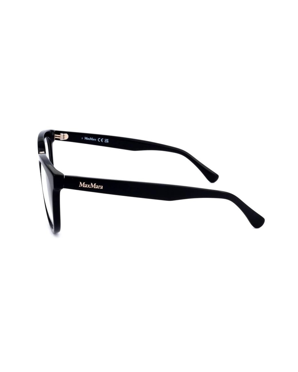 Max Mara White Round Frame Glasses