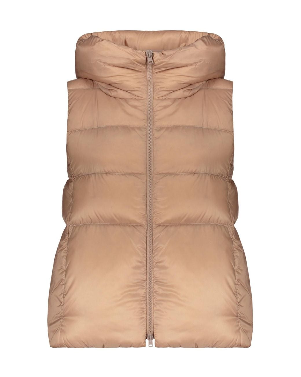Herno Natural Hooded Padded Down Gilet