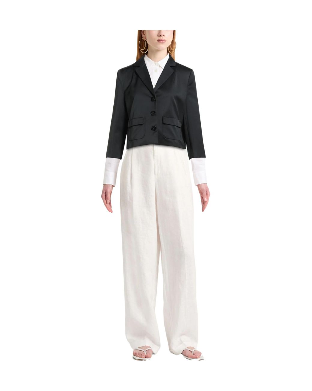 Max Mara Black Single- Suit Jacket
