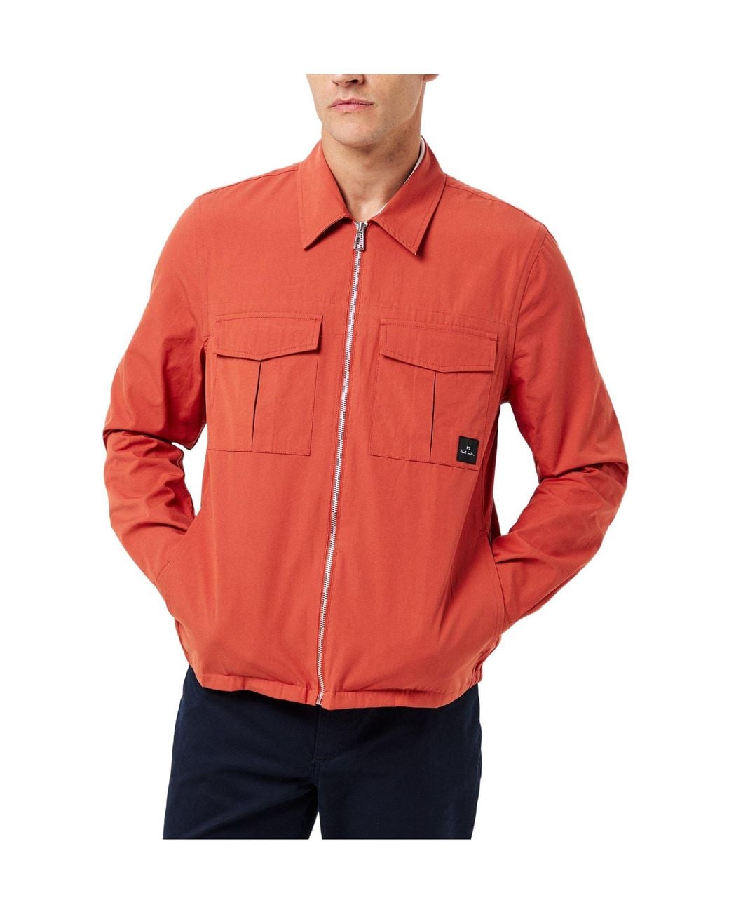 Paul Smith Red Patch Pocket Overshirt for men