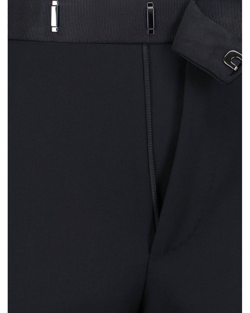 Tom Ford Blue Straight-Leg Tailored Trousers for men