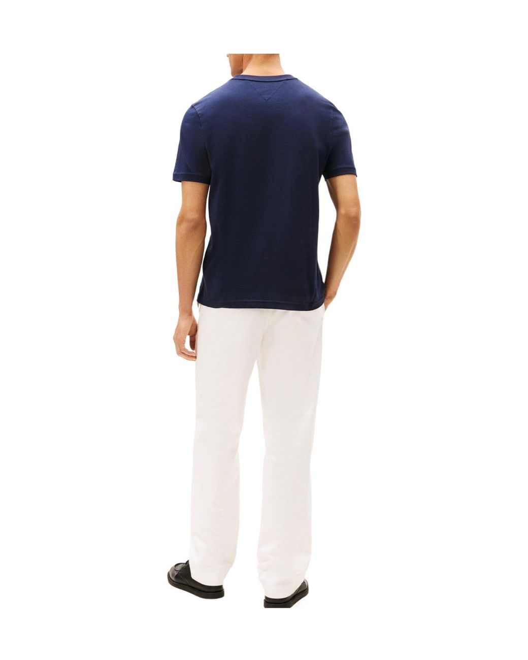 Tommy Hilfiger Blue Crewneck Shortsleeve Tee for men