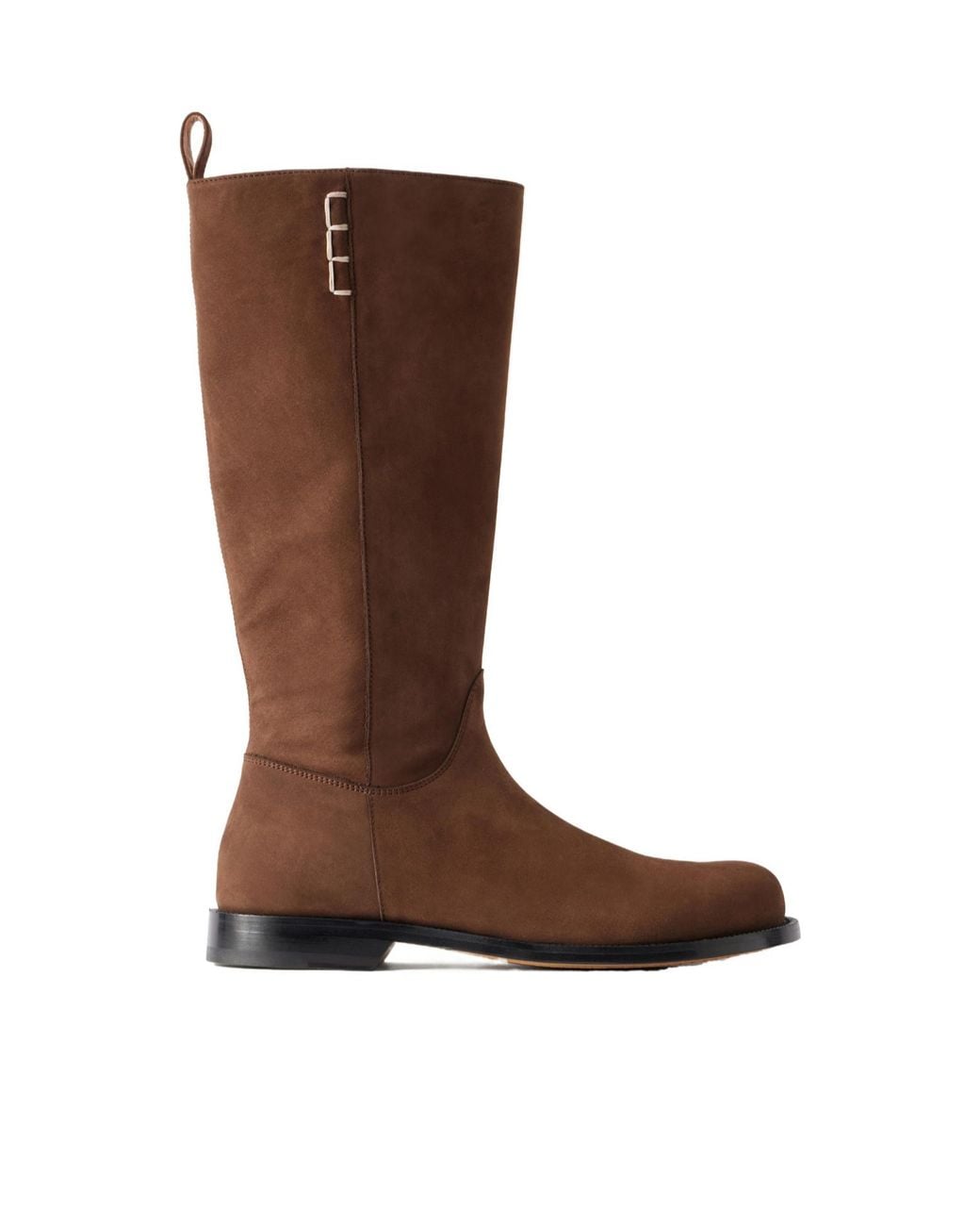 J.W. Anderson Brown Suede Knee-High Boots