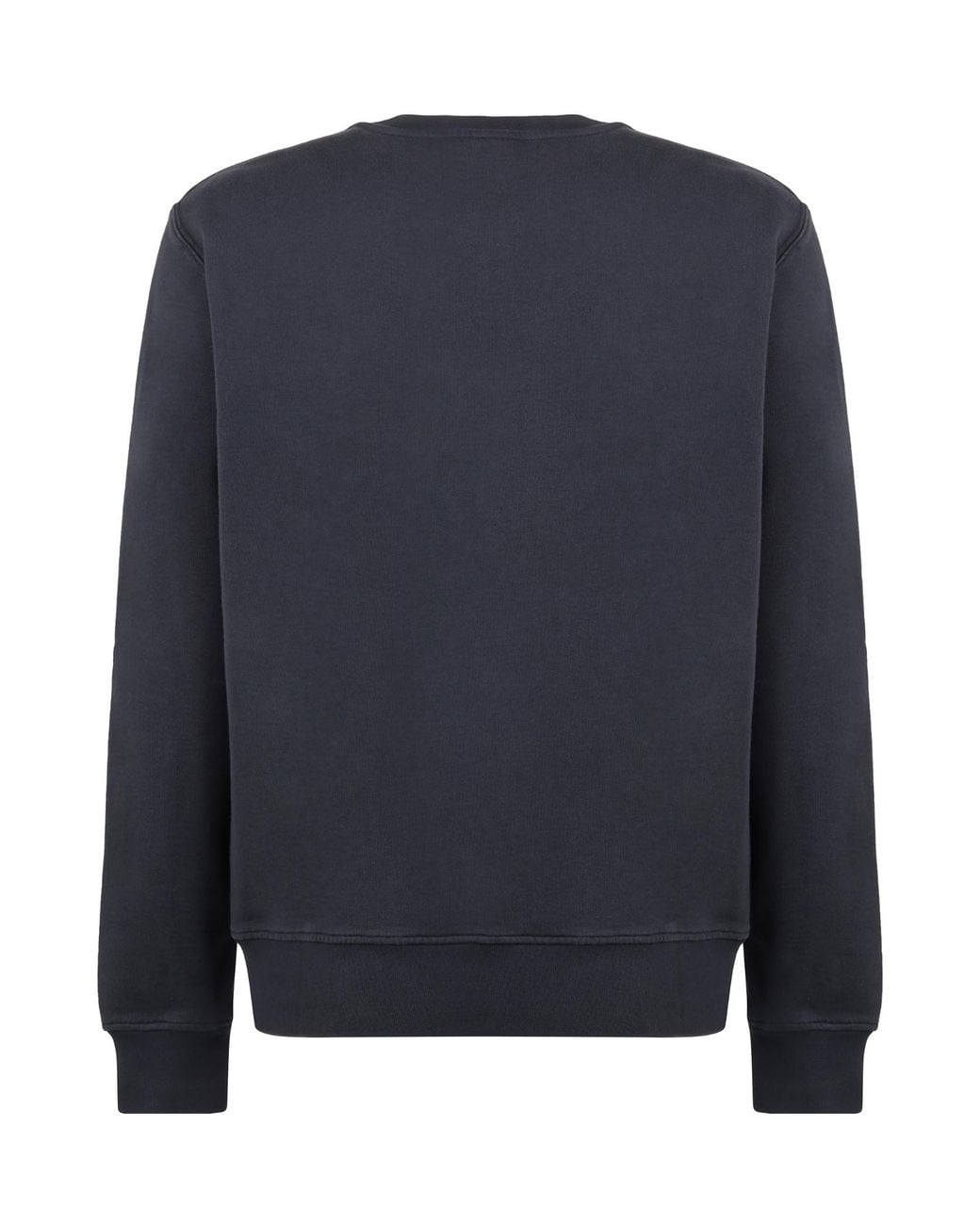 Aspesi Blue Crew Neck Pullover Sweater for men