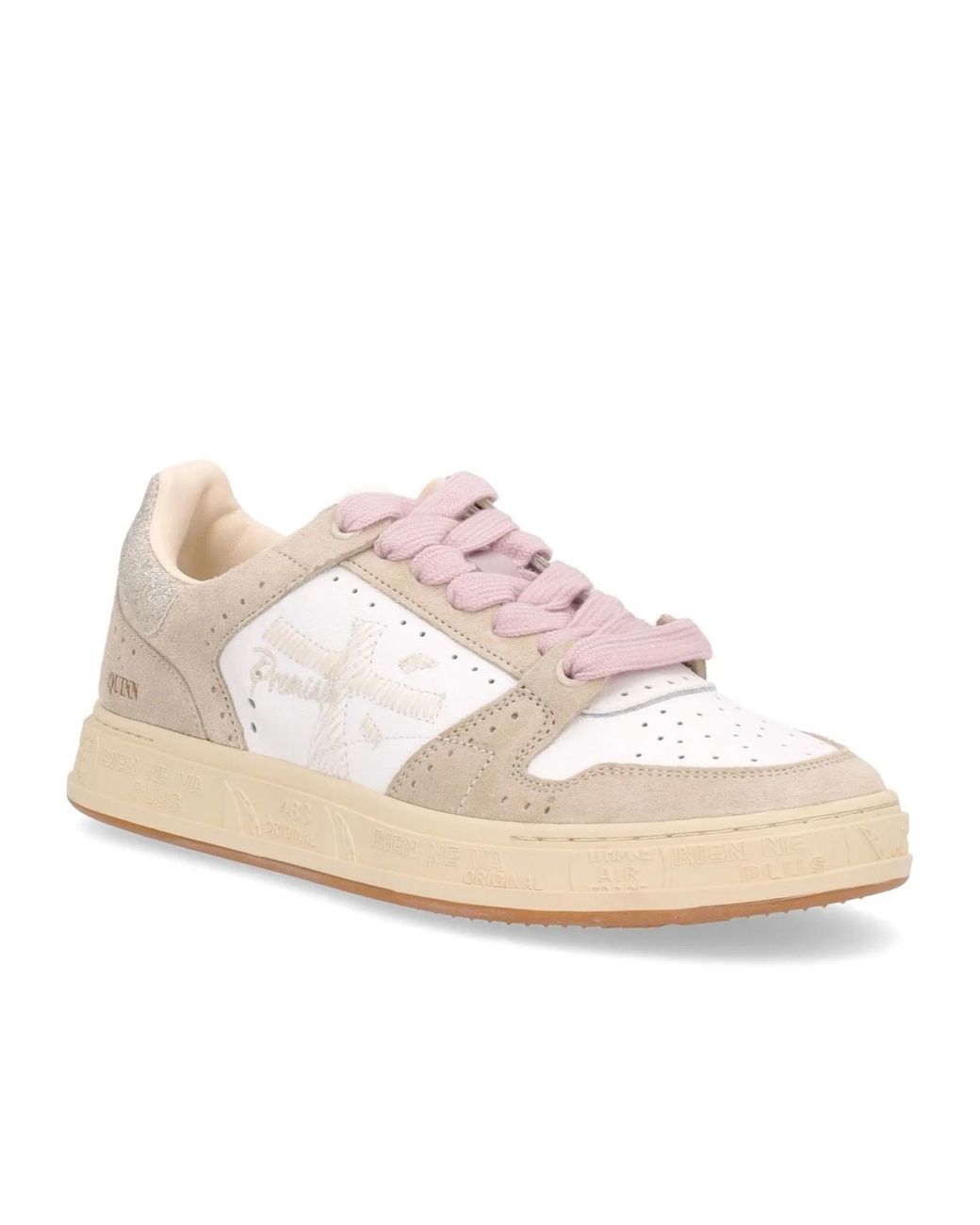 Premiata White Low Help Recreational Shoe