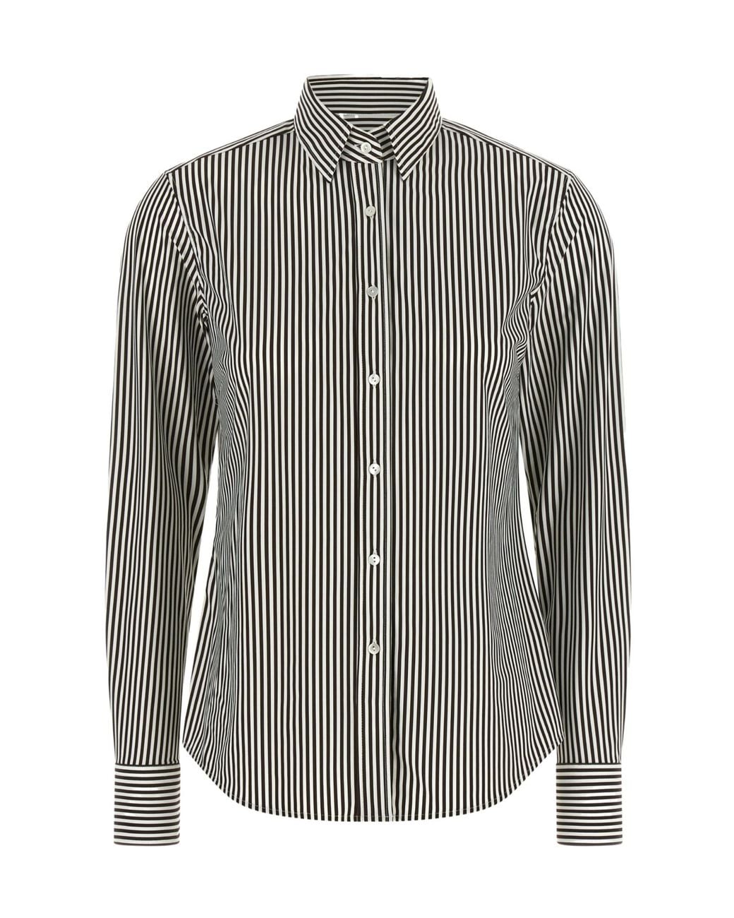 Xacus Gray Sarakt Striped Shirt