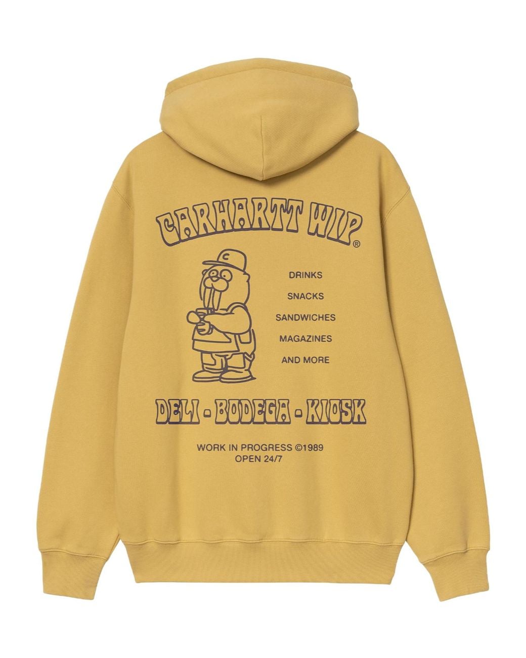 Carhartt Yellow Sandwich Suncrest/ Hoodie for men