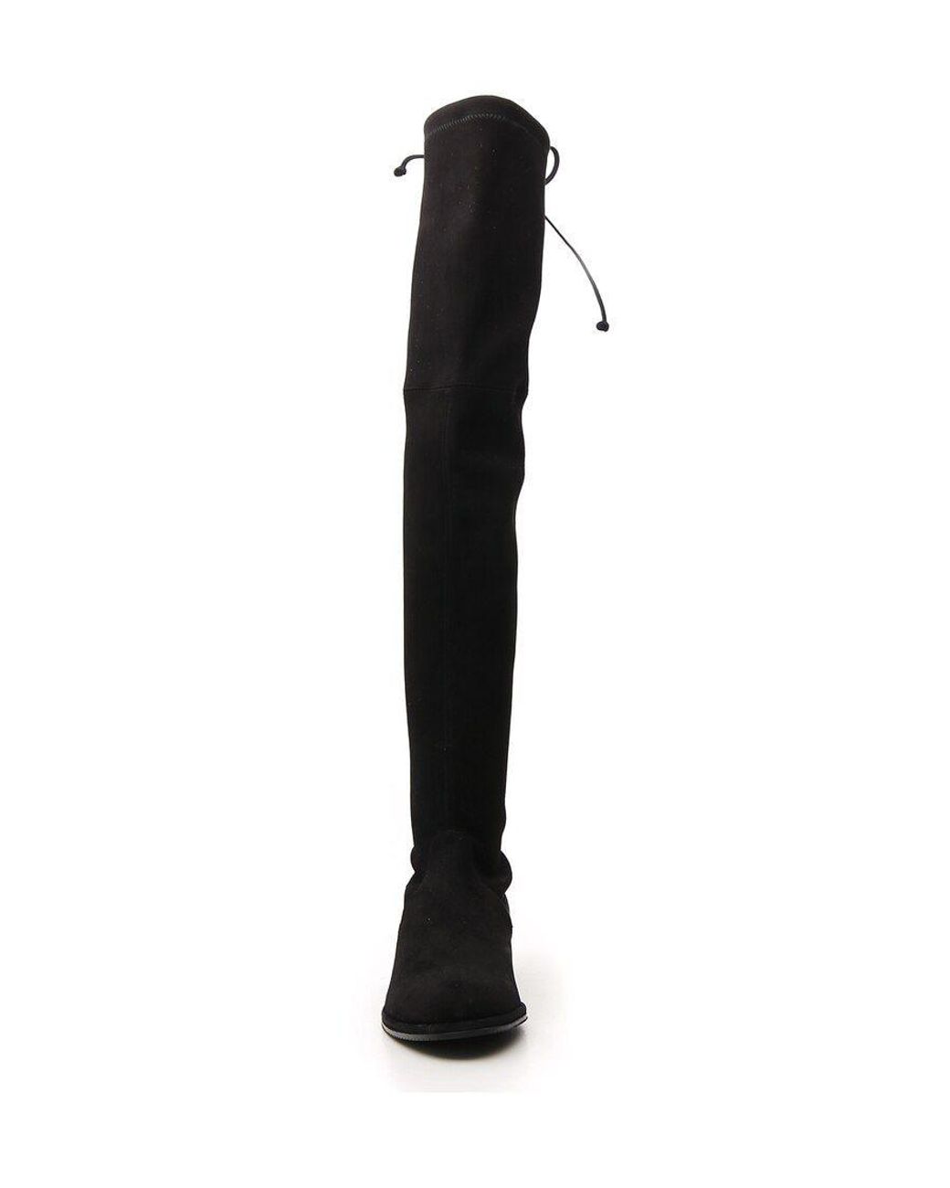 Stuart Weitzman Black Lowland Boots