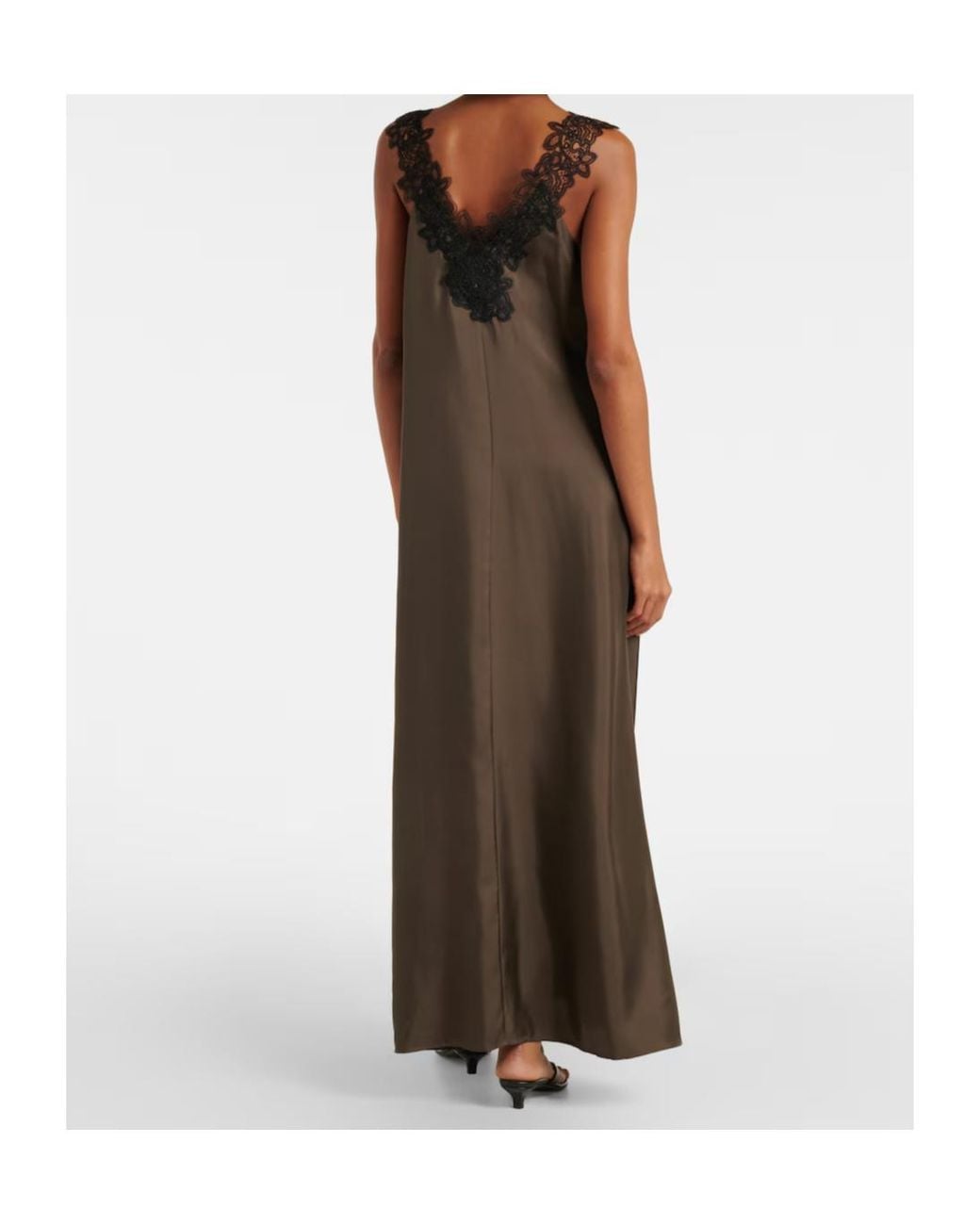 Rohe Brown Lace Dress