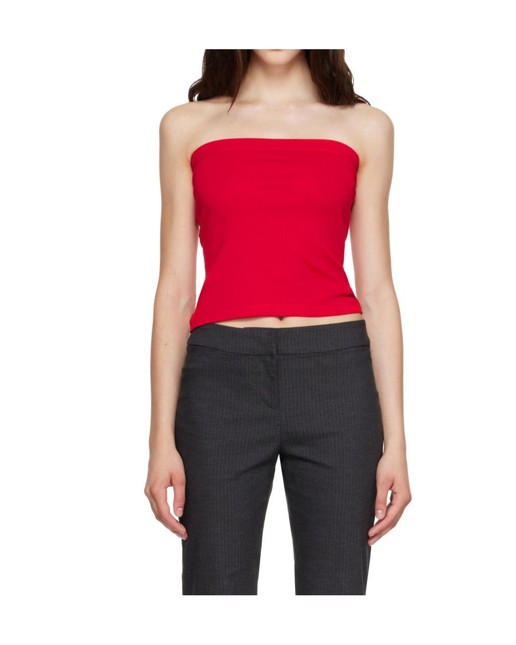 Flore Flore Red Bes Tube Top