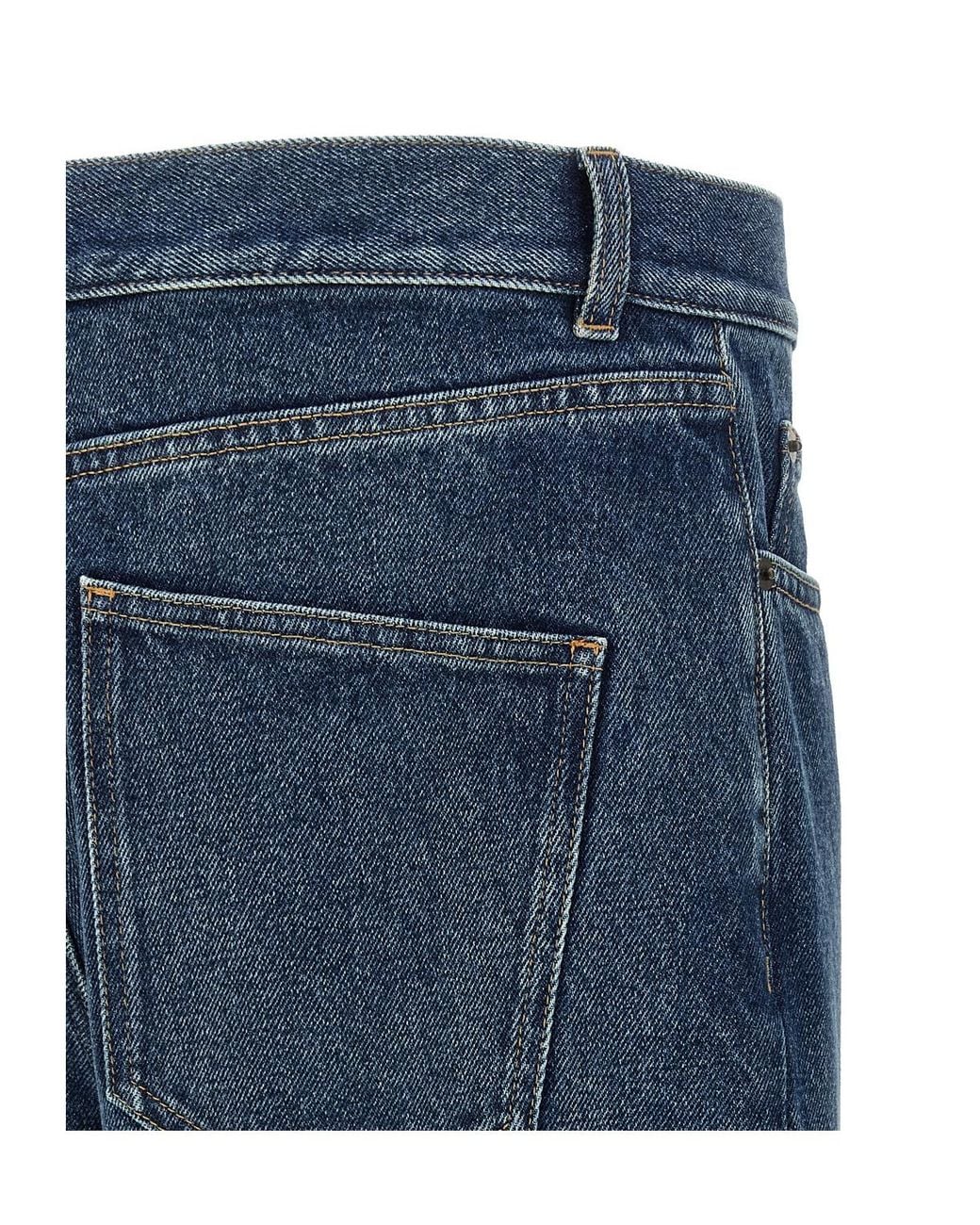 The Row Blue Vanya Straight-Leg Jeans for men
