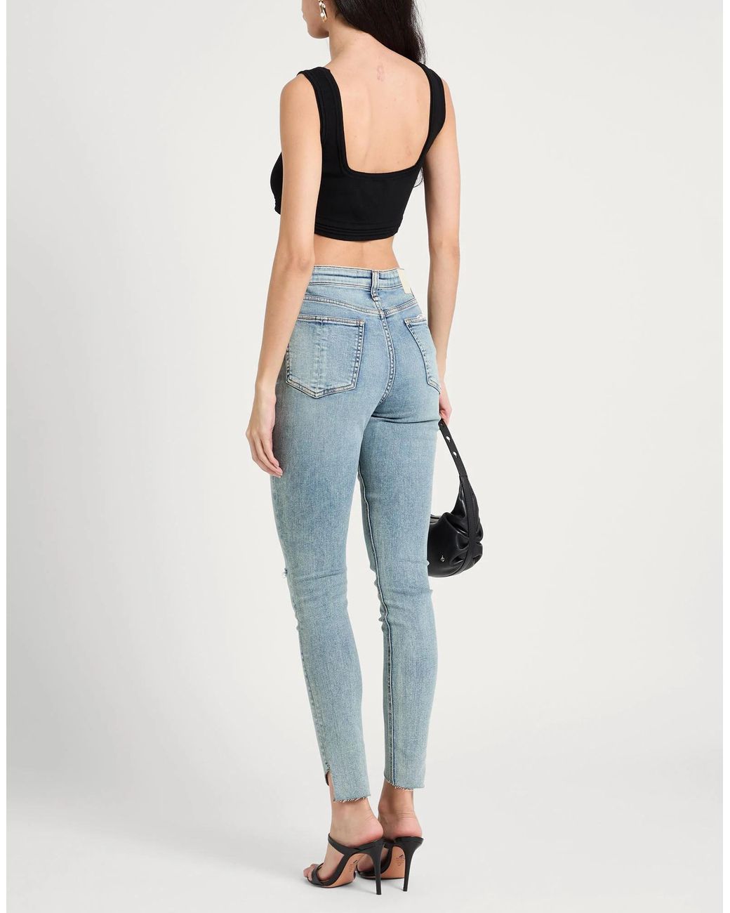 Rag & Bone Blue Denim Trousers