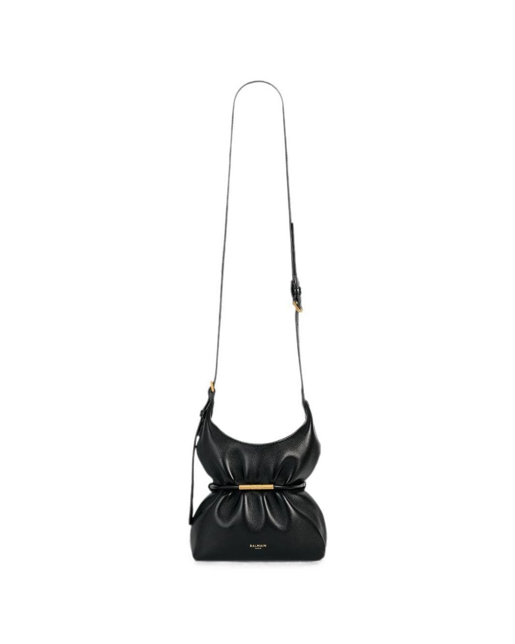 Balmain Black Sphynx Mini Shoulder Bag