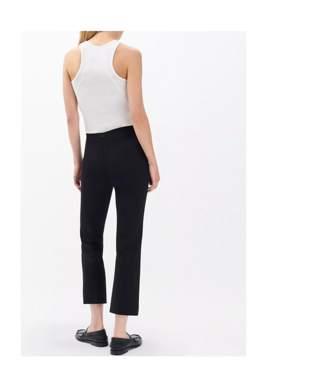 Rag & Bone Black Pleated Casual Trousers