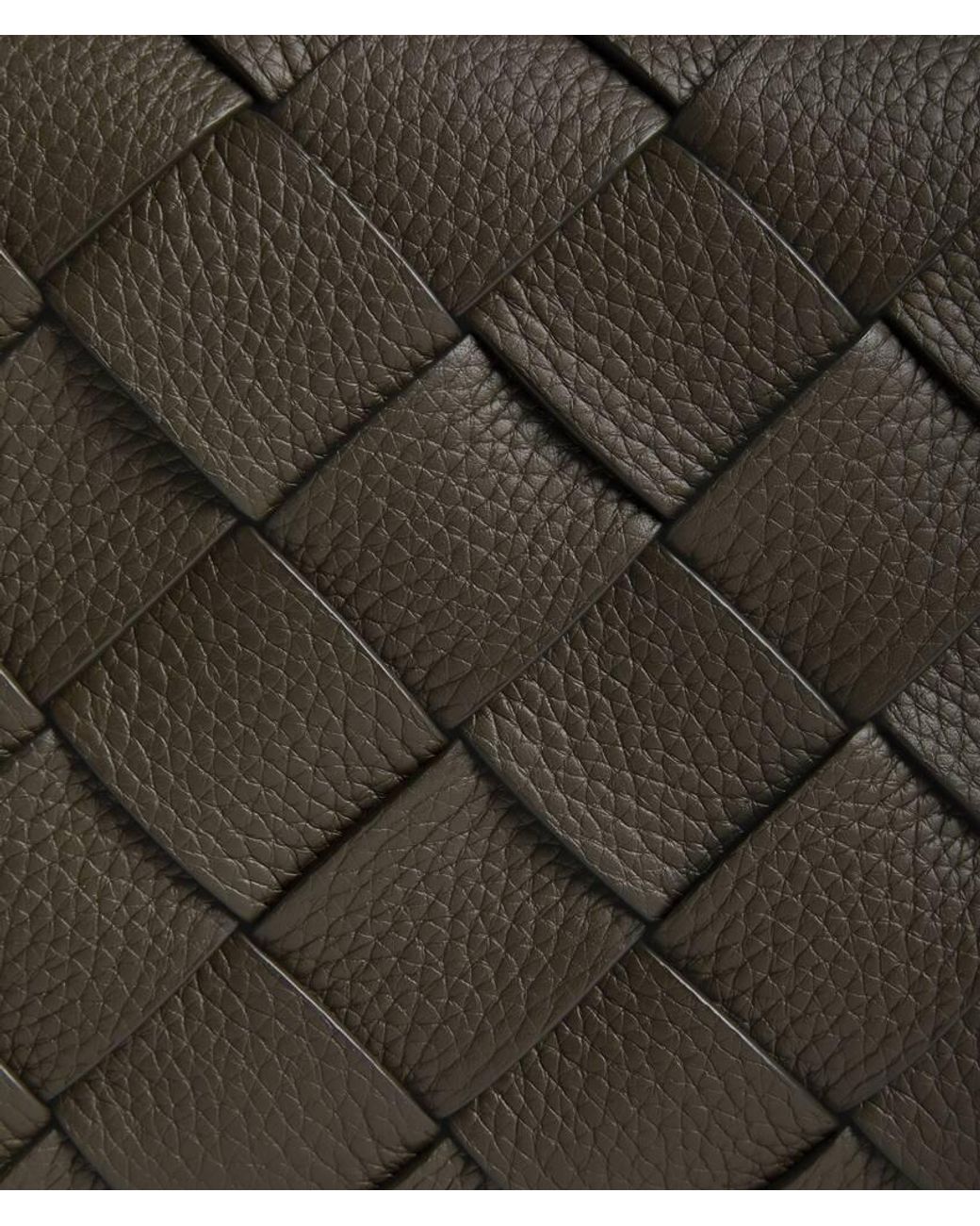 Bottega Veneta Black Diago Intreccio Crossbody Bag for men