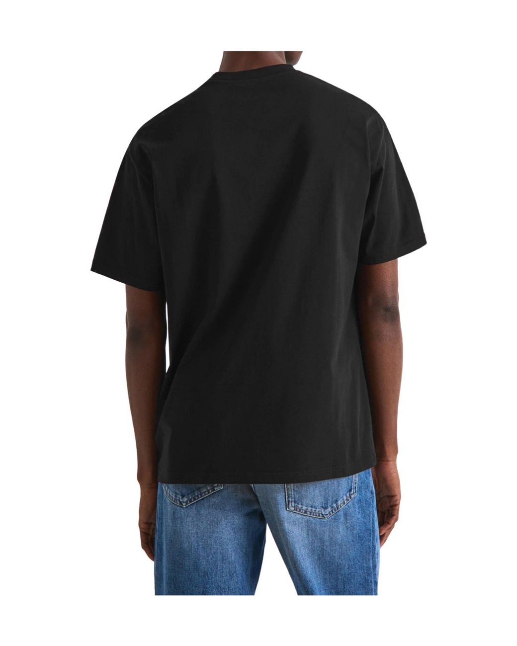 Givenchy Black Crew-Neck Short-Sleeve T-Shirt for men