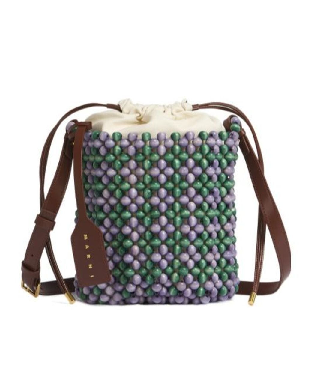 Marni Black Beads Bag