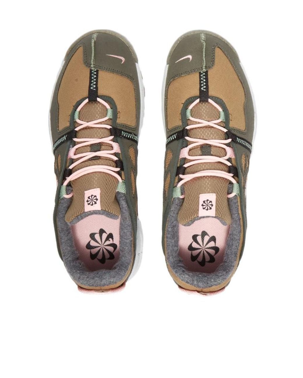 Nike Brown Free Remastered Low-Top Sneakers for men