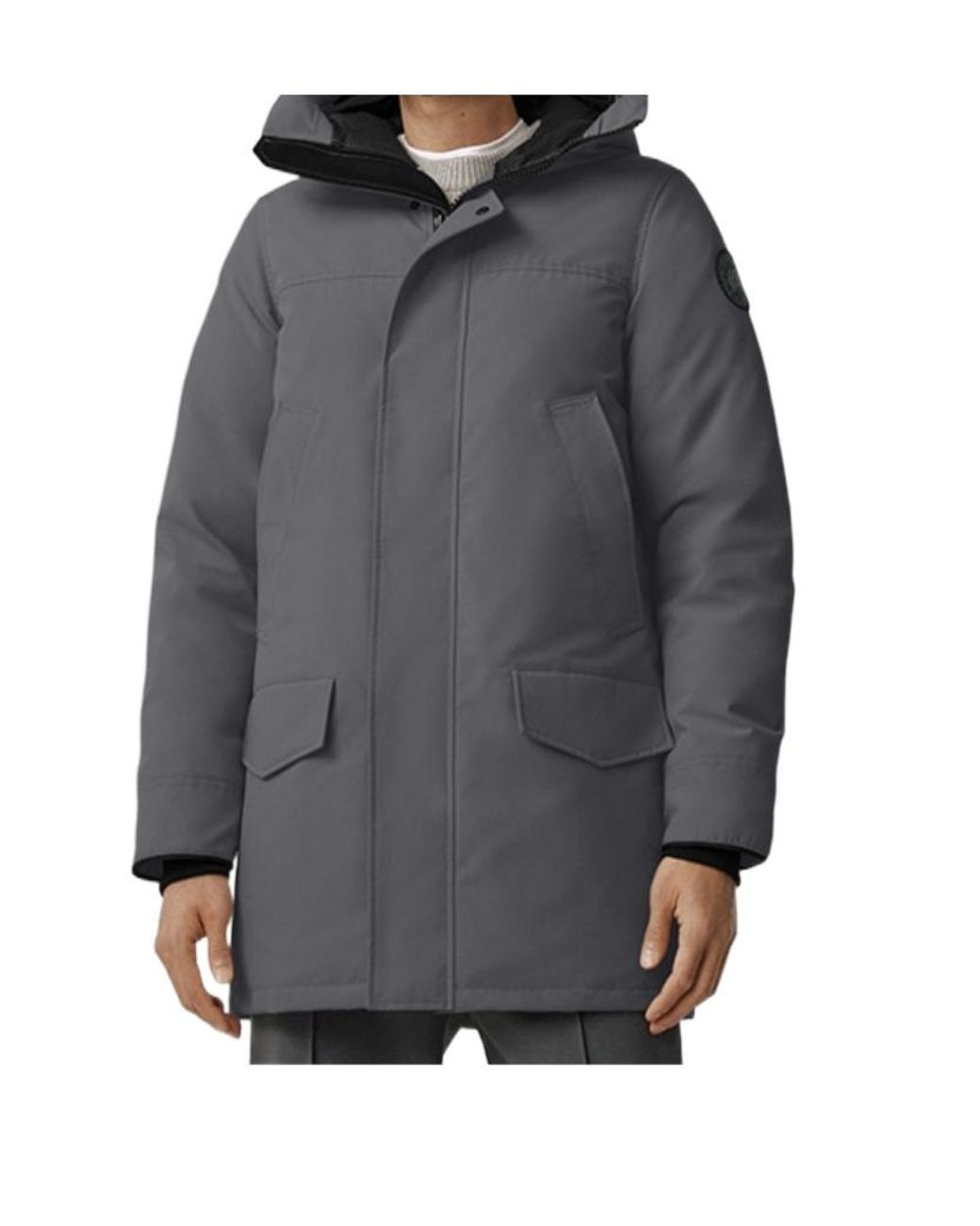Canada Goose Gray Langford Hooded Parka for men