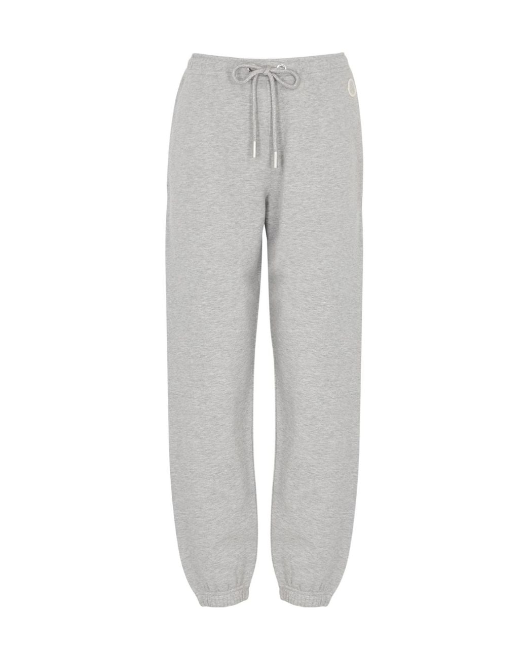 Moncler Gray Drawstring Ankle Sweatpants