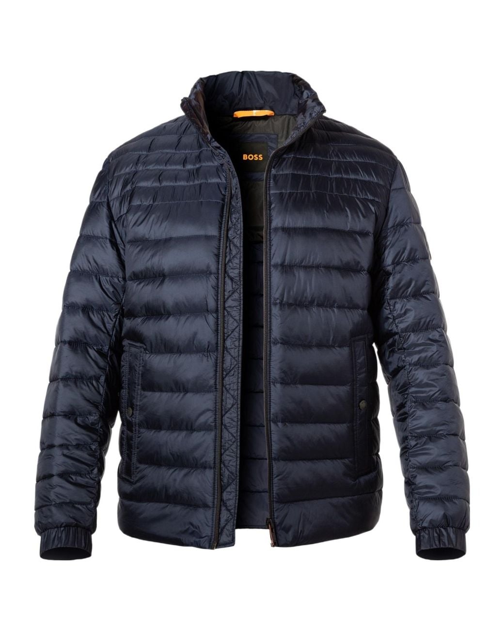 Boss Black Boss Quilted Padded Zip-Up Jacket for men