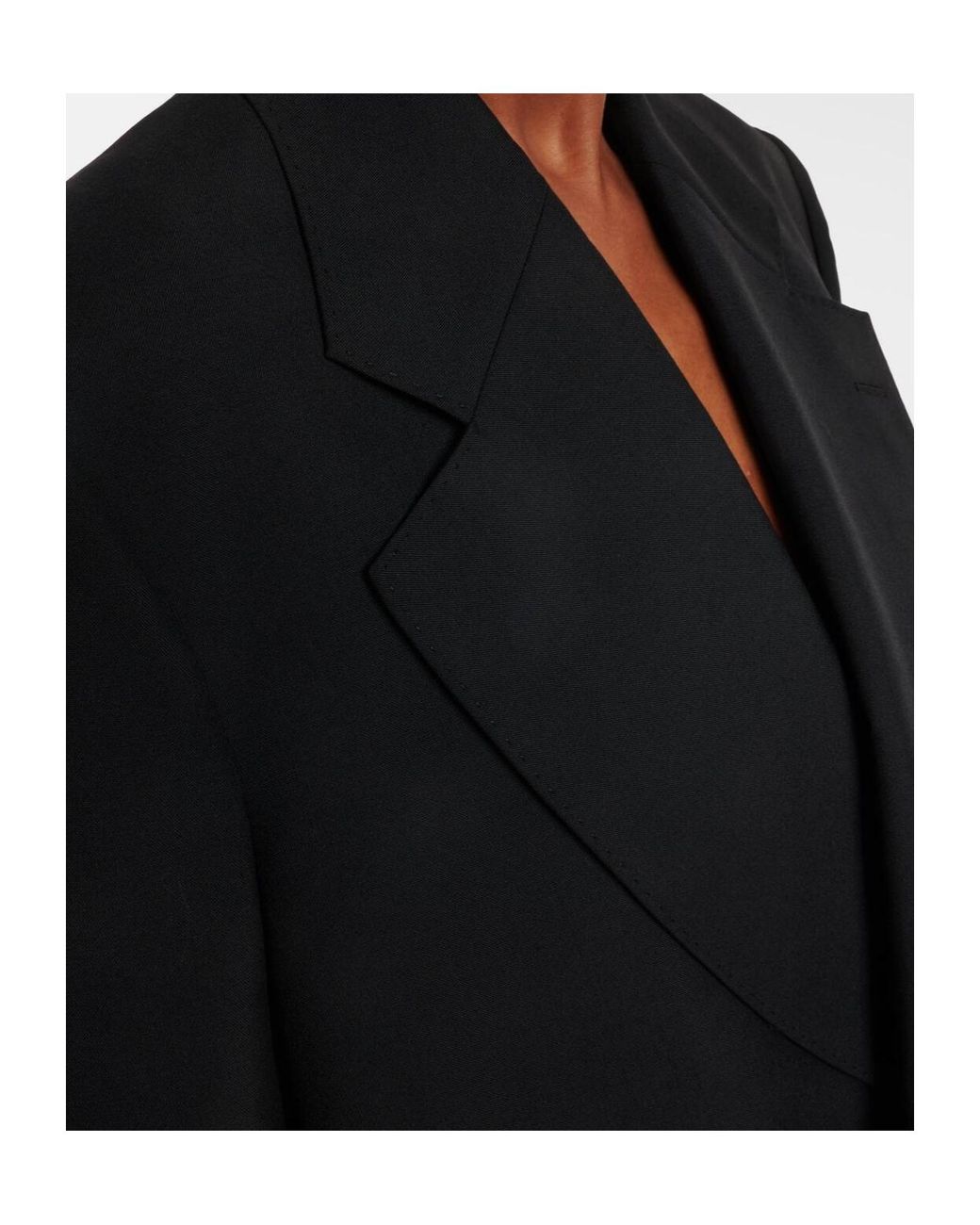 Junya Watanabe Blue Pleated Blazer Dress