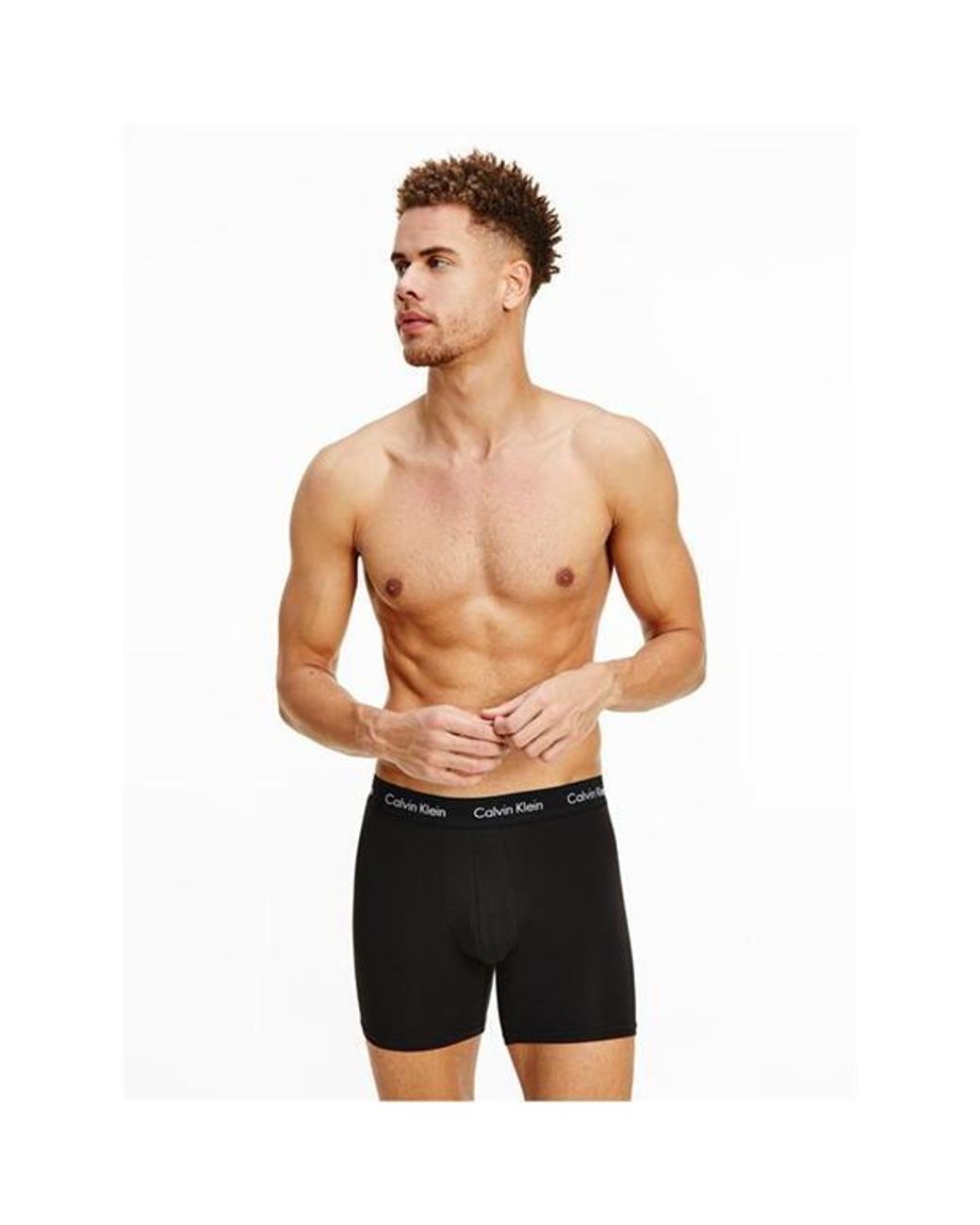 Calvin Klein Blue Three-Piece Underwear for men
