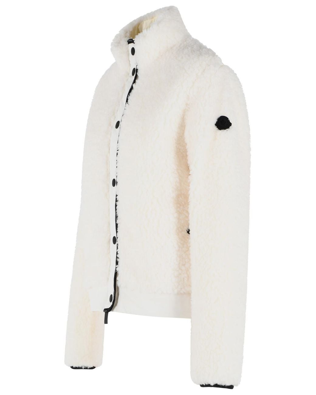Moncler Natural Diamond-Quilted Padded Cardigan