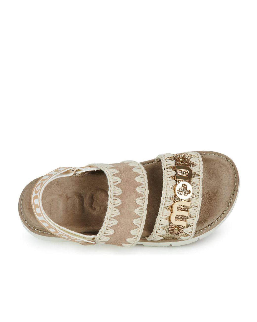 Mou Natural Bio Slingback Sandals