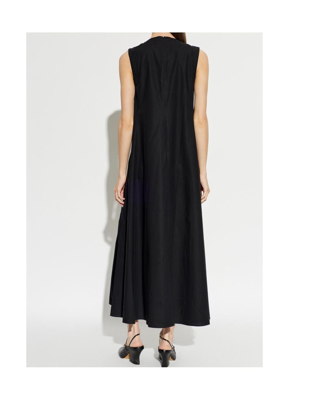 Studio Nicholson Black Laie Sleeveless Maxi Dress