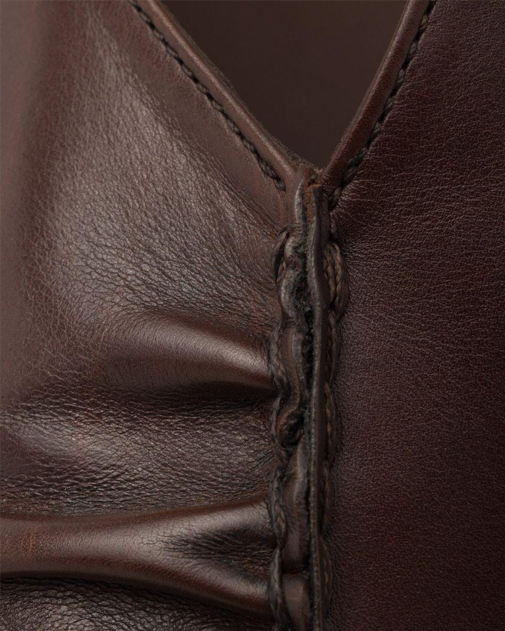 Prada Brown Leather Mules for men
