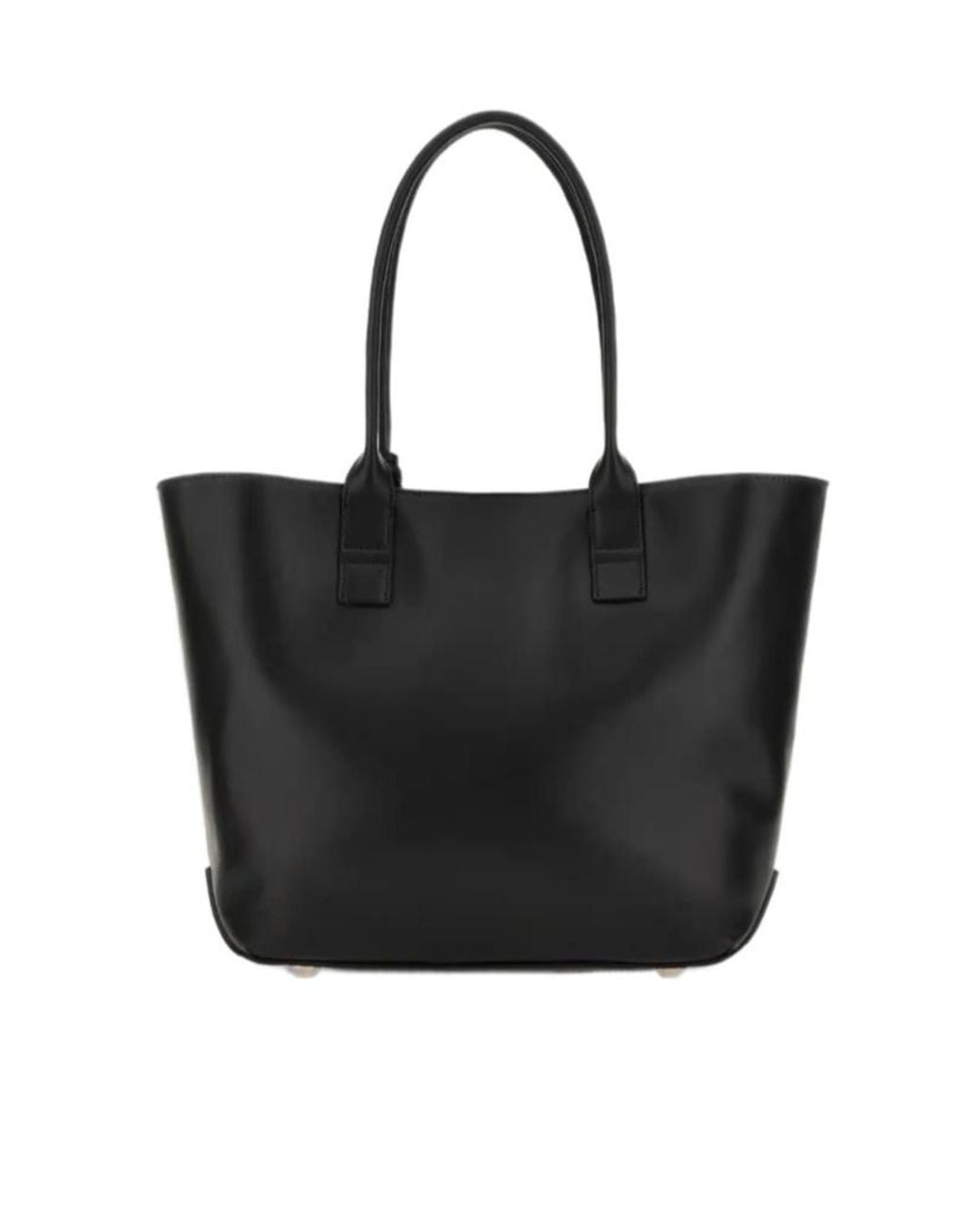 Hogan Black Small Address Shopping Bag