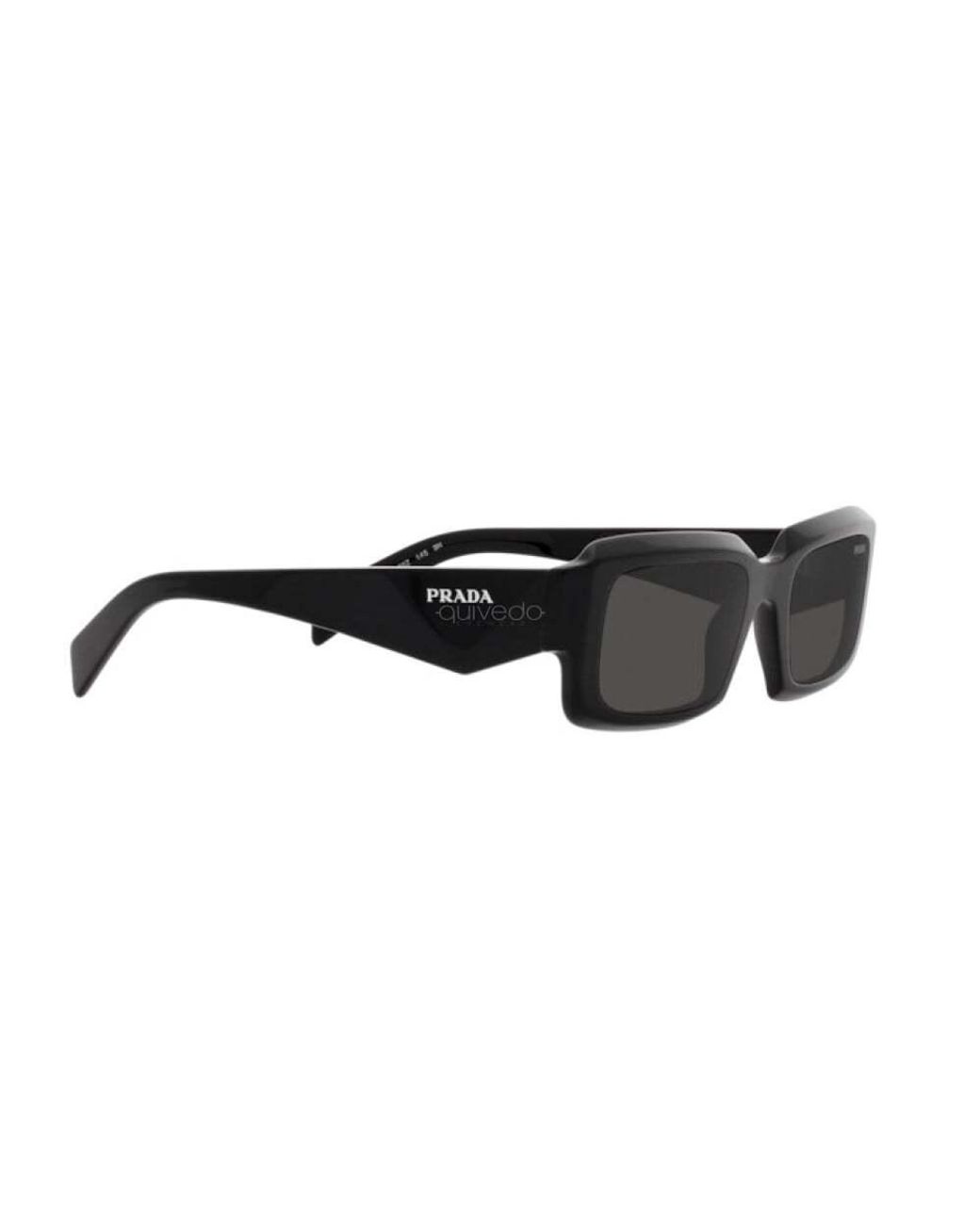 Prada White Eyewear Rectangular Frame Sunglasses for men