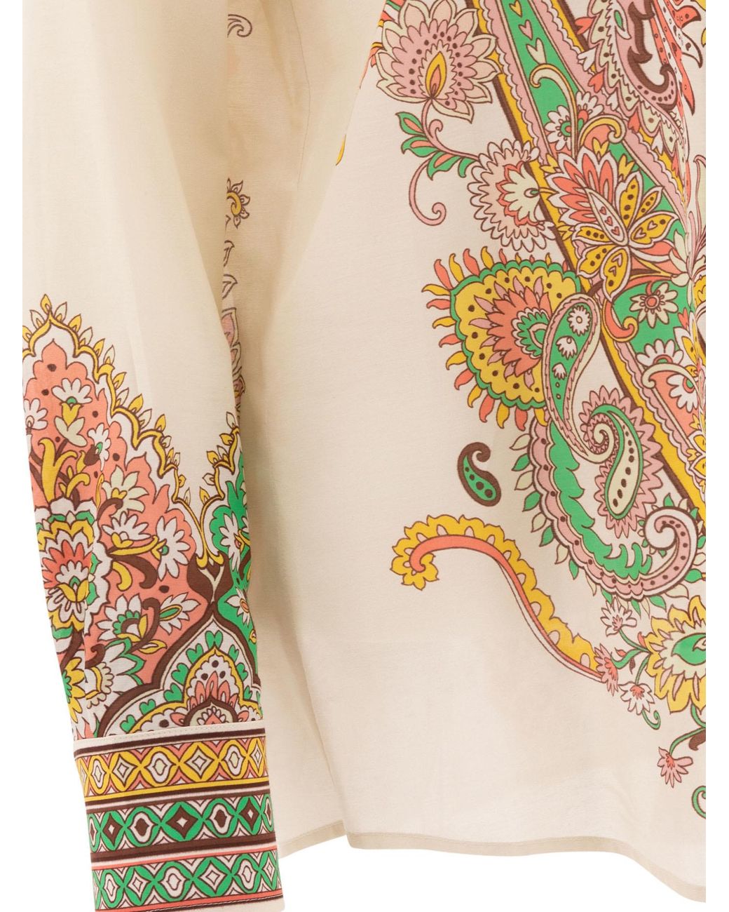 Etro White Pattern-Printed Shirt