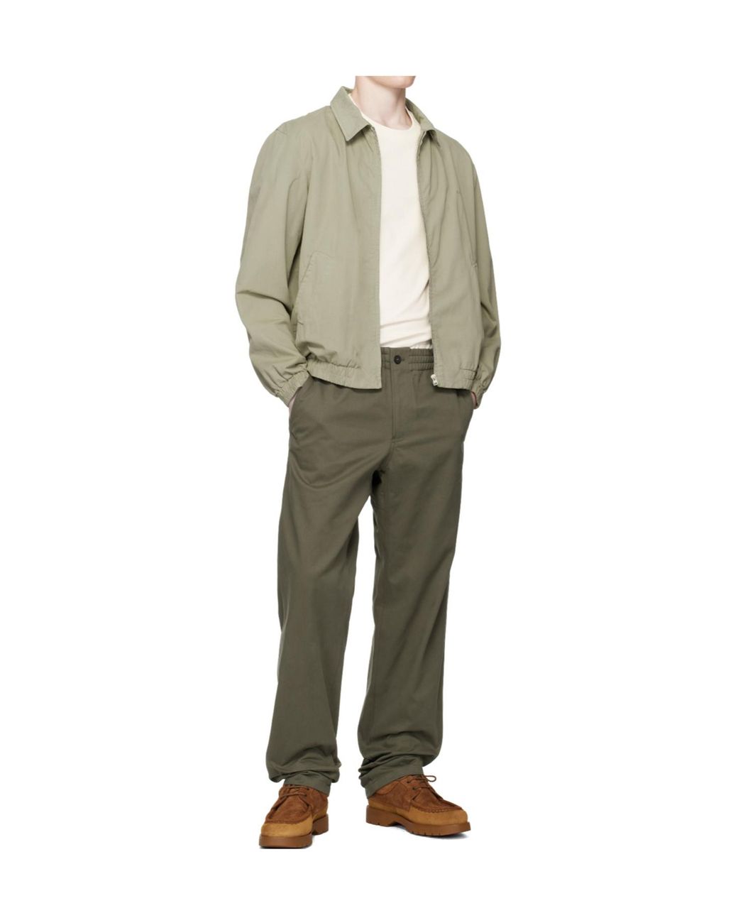 A.P.C. Green Gilbert Jacket for men