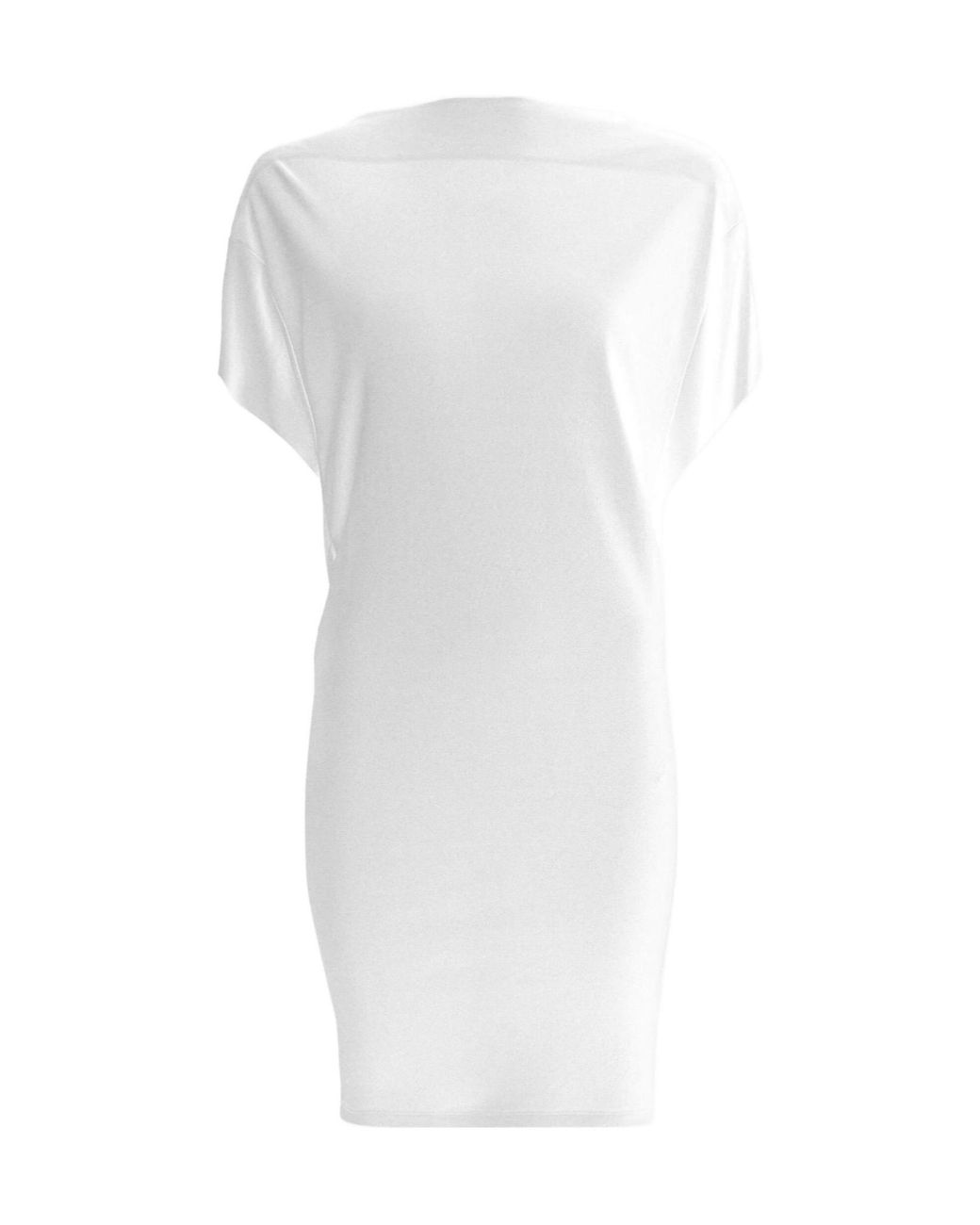 Jacquemus White The Mistral Short-Sleeve Dress