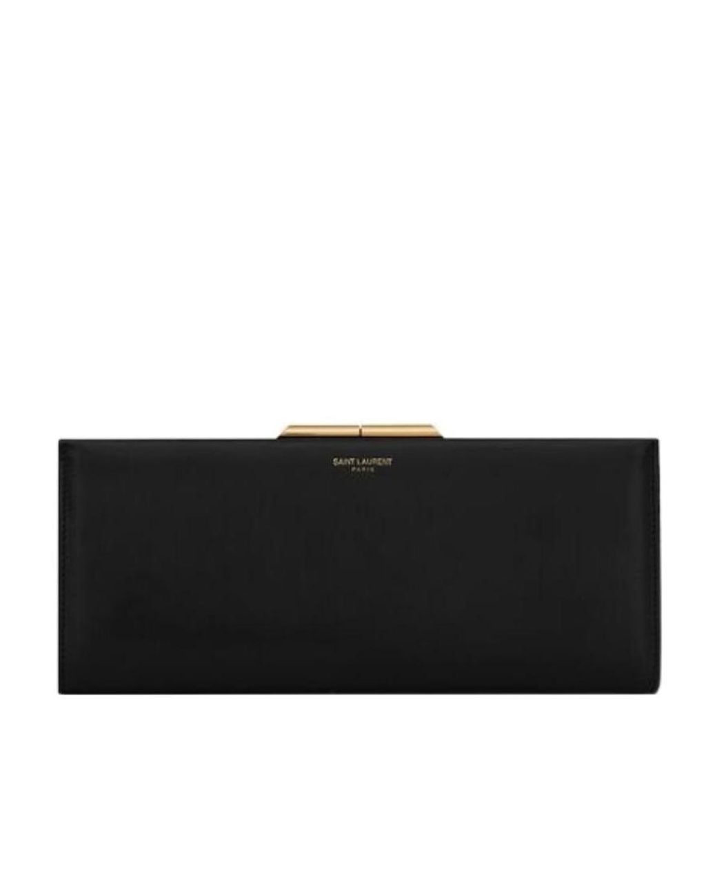 Saint Laurent Black Midnight Small Clutch