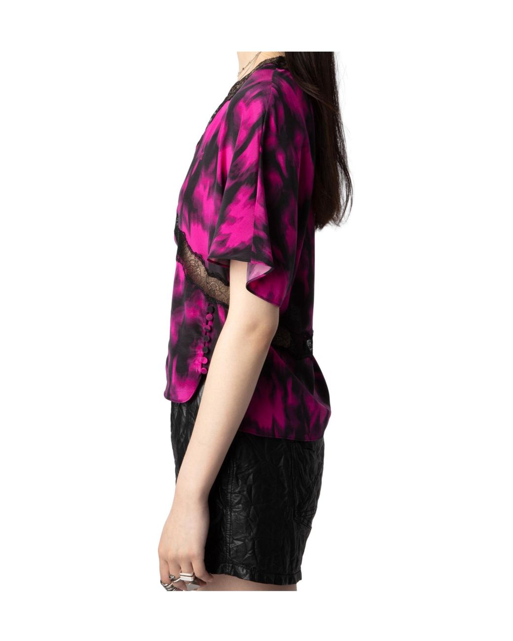 Zadig & Voltaire Pink Tzar Blouse