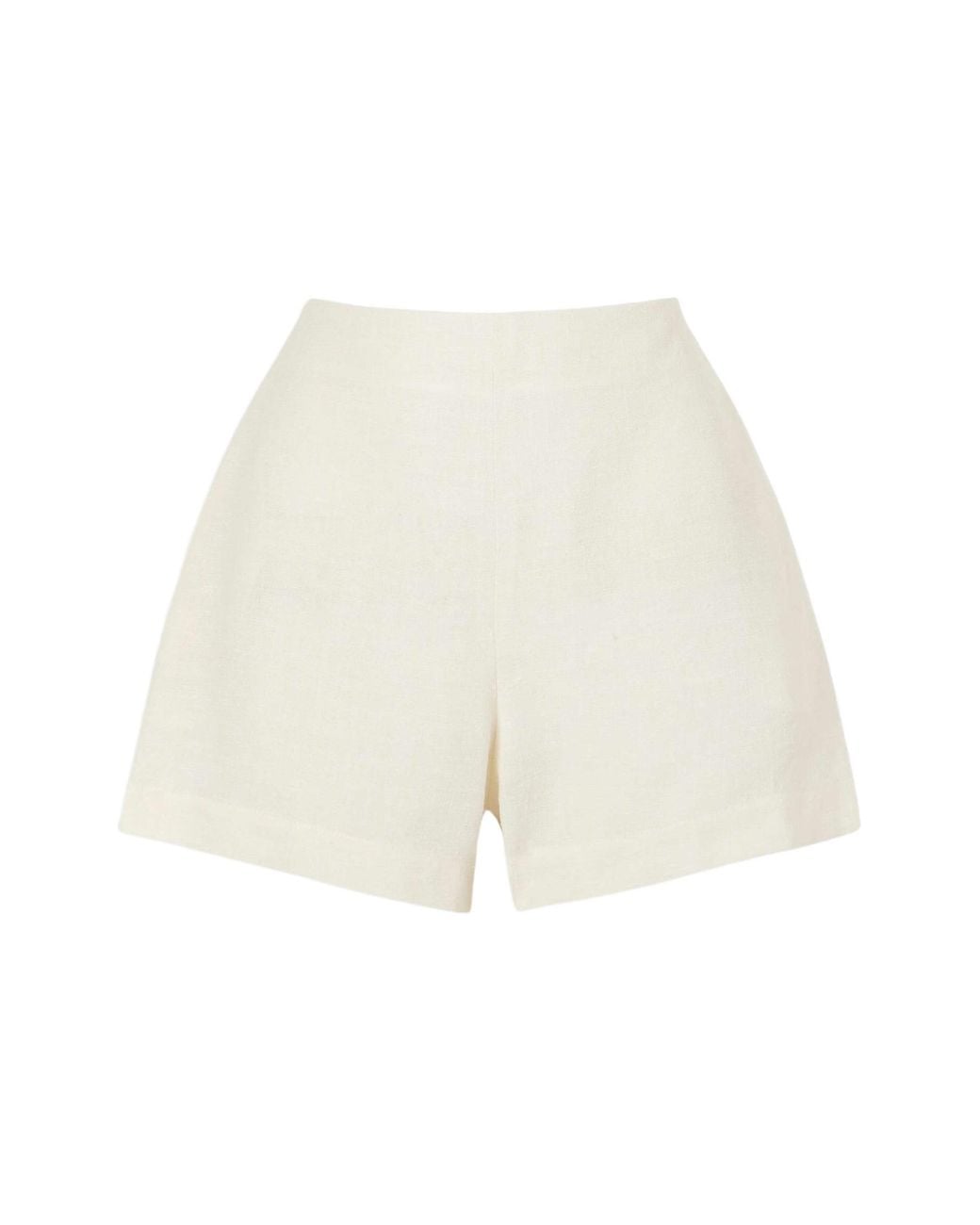 Lisa Marie Fernandez White Canvas Shorts