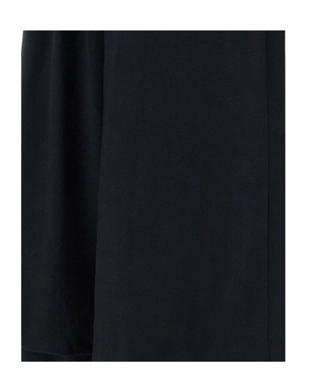 Comme des Garçons Black Layered-Hem Trousers