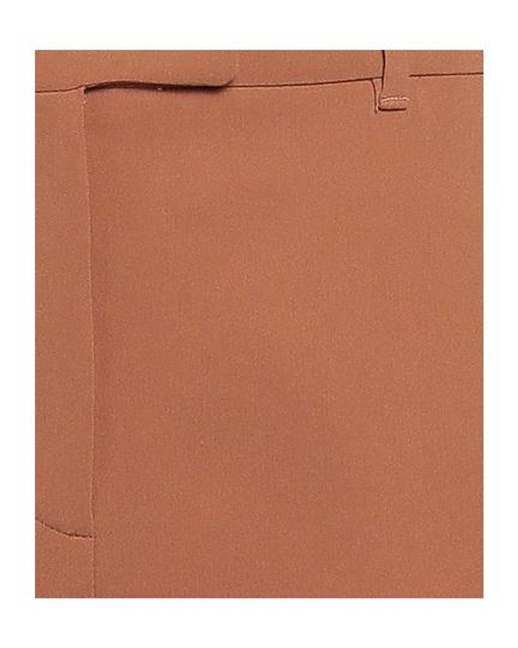 Max Mara Brown Slim-Fit Suit Trousers