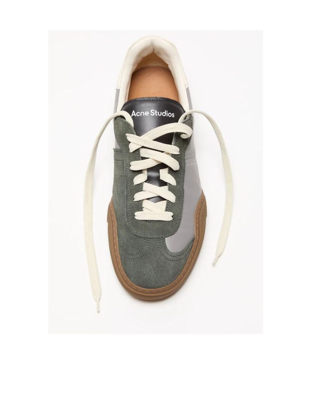 Acne Gray Lace-Up Seakers for men