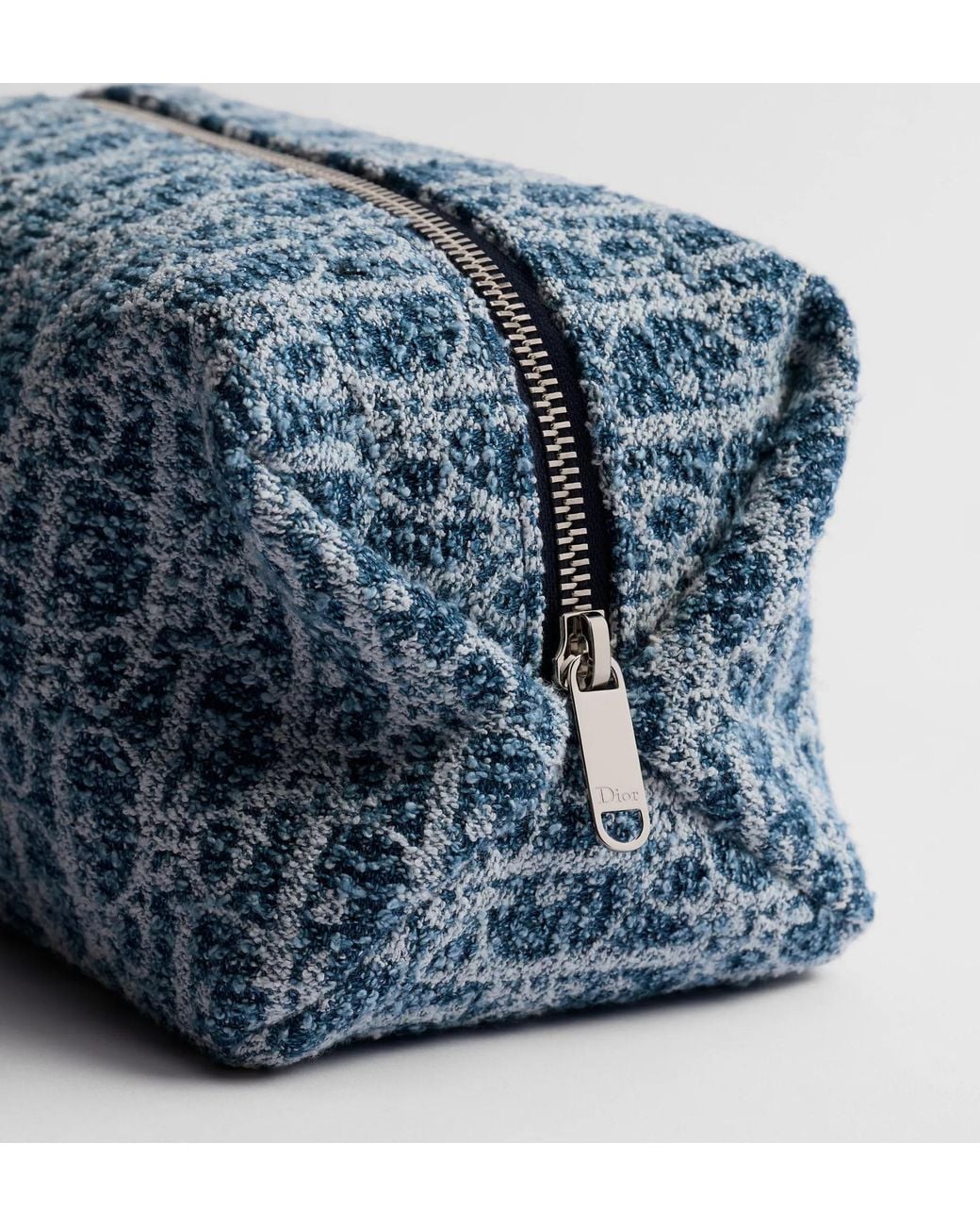 Dior Blue Iviera Large Travel Venus Pouch