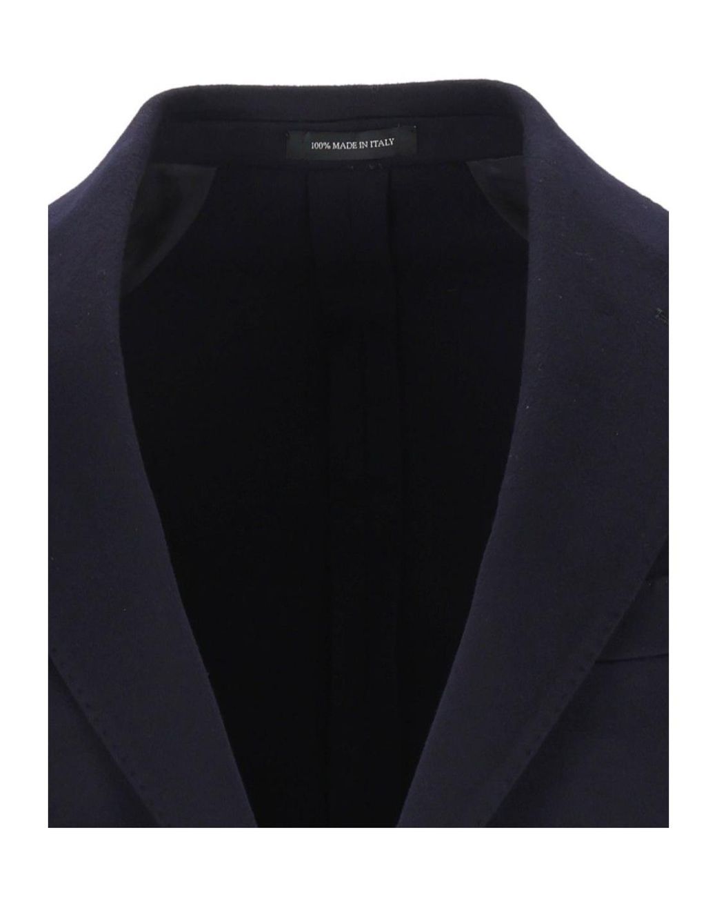 Al Duca D'aosta Blue Long-Sleeve Blazer for men