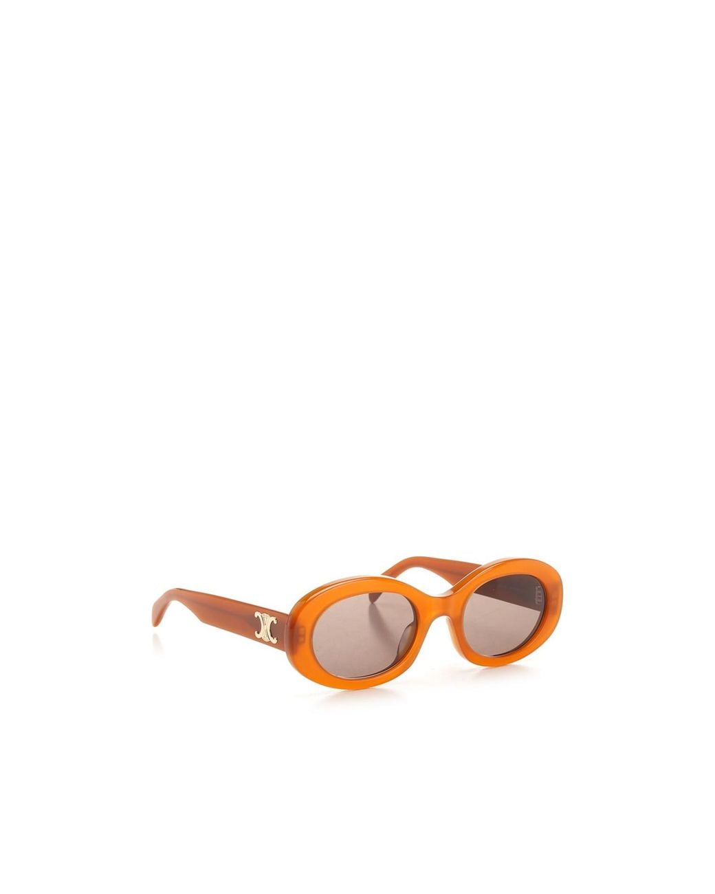 Céline Orange Full Frame Sunglasses